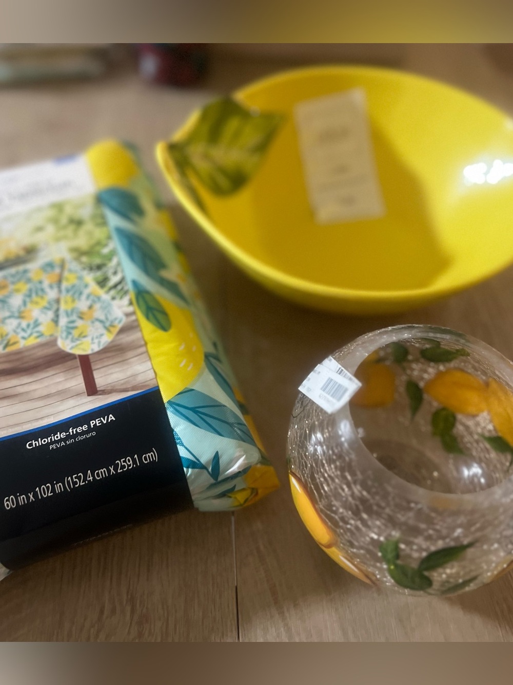 Bright Yellow Decorative Bowl